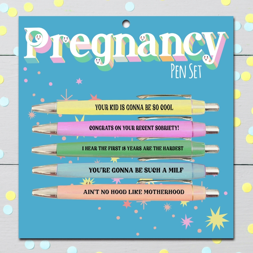 Pregnancy Pen Set- CLEARANCE SALE